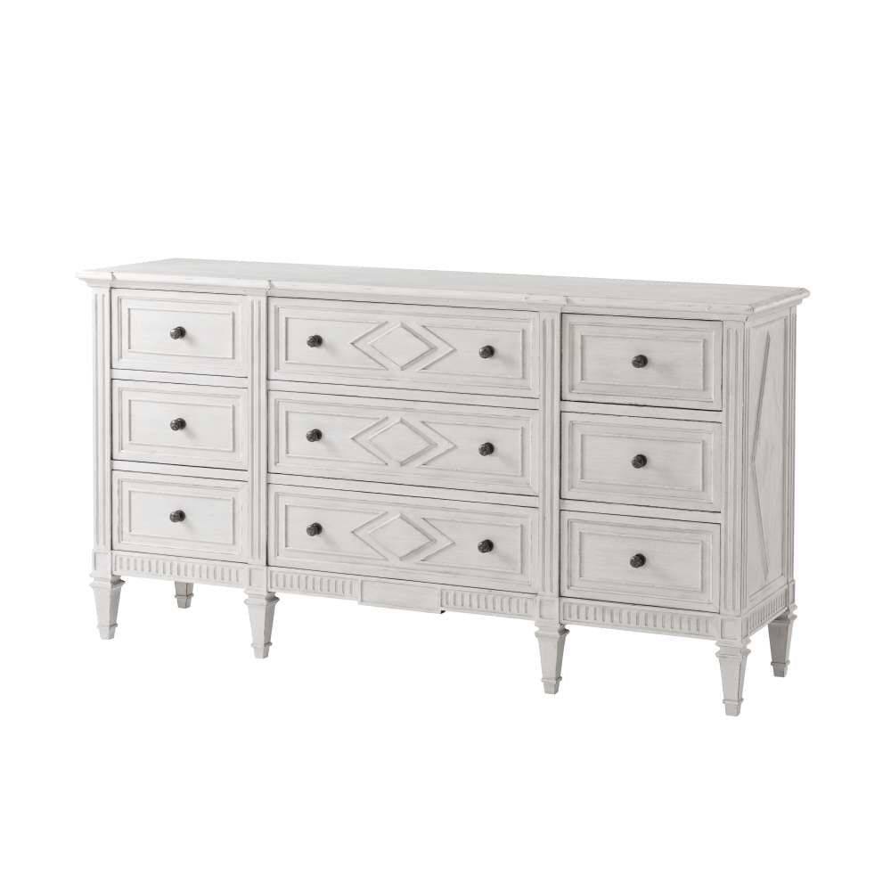The Laurent Dresser-Theodore Alexander-THEO-TA60001.C150-DressersNora White-2-France and Son