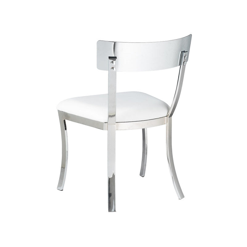 Maiden Dining Chair - White-Sunpan-SUNPAN-46336-Dining Chairs-2-France and Son
