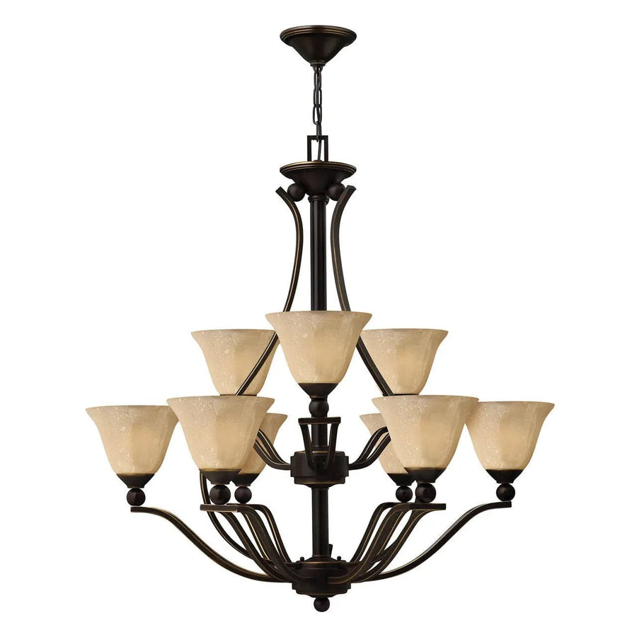 Chandelier Bolla - Large Two Tier-Hinkley Lighting-HINKLEY-4657OB-ChandeliersOlde Bronze-1-France and Son