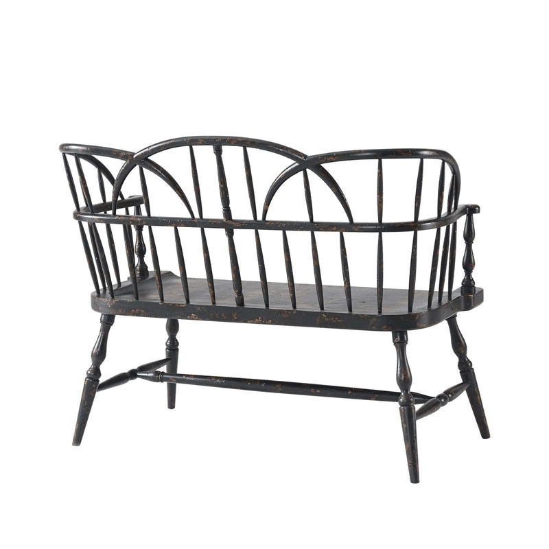 The Hoop Back Settee-Theodore Alexander-THEO-AM45001-Benches-2-France and Son