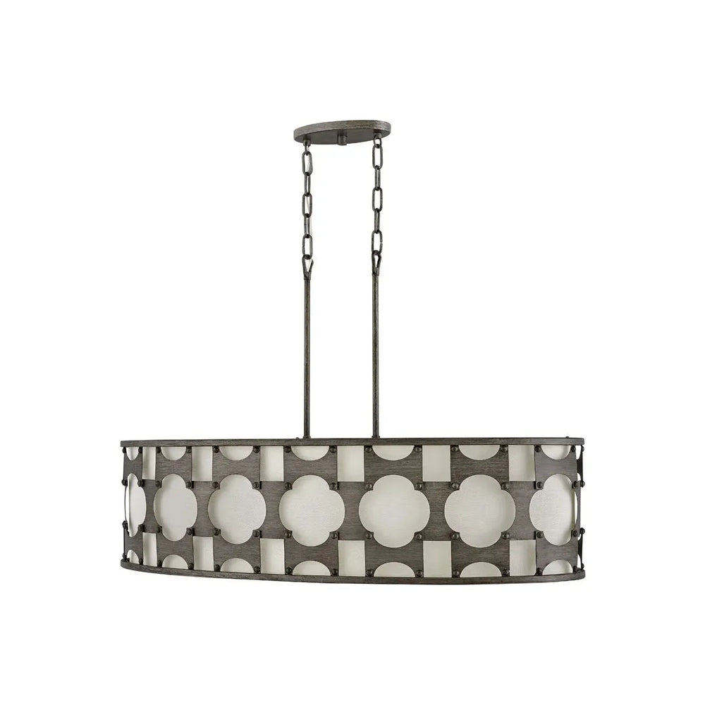 Carter Six Light Linear-Hinkley Lighting-HINKLEY-4738WBZ-ChandeliersWeathered Bronze-2-France and Son