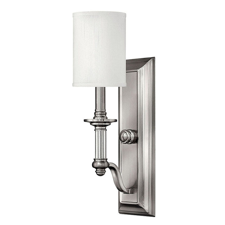 Sussex Single Light Sconce-Hinkley Lighting-HINKLEY-4790BN-Outdoor Wall SconcesBrushed Nickel-1-France and Son