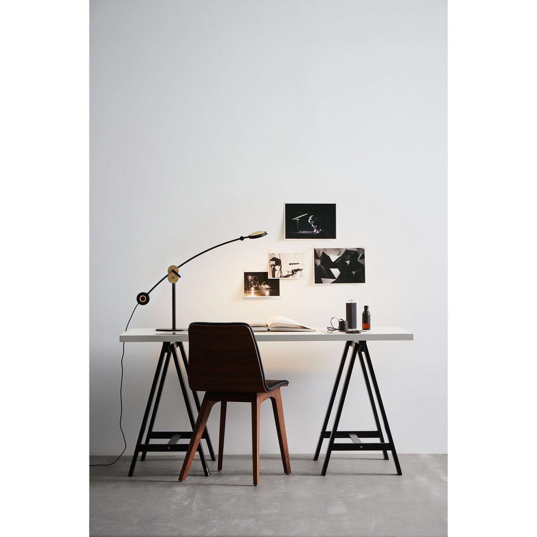 Planet Table Lamp - Matt Black + Copper-Seed Design-SEED-SLD-100DRTE-CPR-Table Lamps-3-France and Son