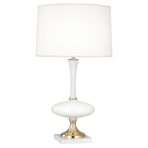 Raquel Table Lamp - High-Robert Abbey Fine Lighting-ABBEY-480-Table LampsModern Brass-1-France and Son