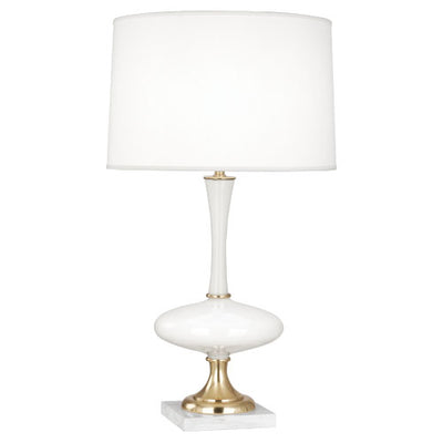 Raquel Table Lamp - High-Robert Abbey Fine Lighting-ABBEY-480-Table LampsModern Brass-1-France and Son