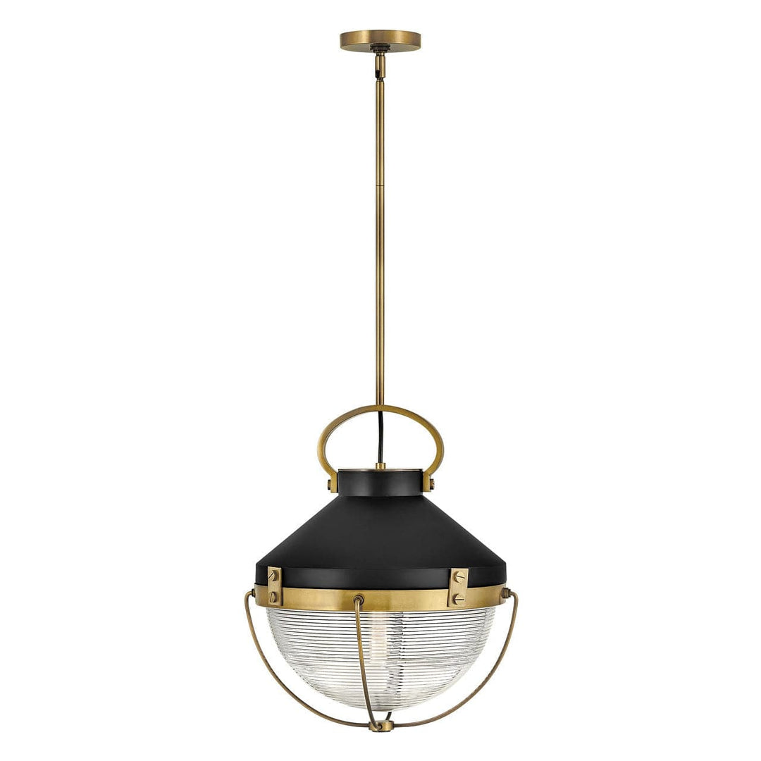 Chandelier Crew Medium Pendant-Hinkley Lighting-HINKLEY-4844HB-PendantsHeritage Brass-1-France and Son