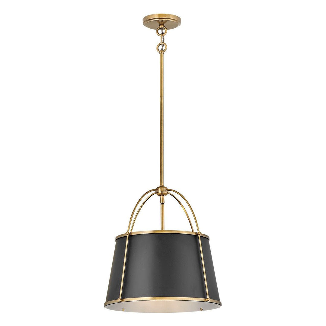 Clarke Medium Pendant-Hinkley Lighting-HINKLEY-4894WS-ChandeliersWarm Brass-3-France and Son