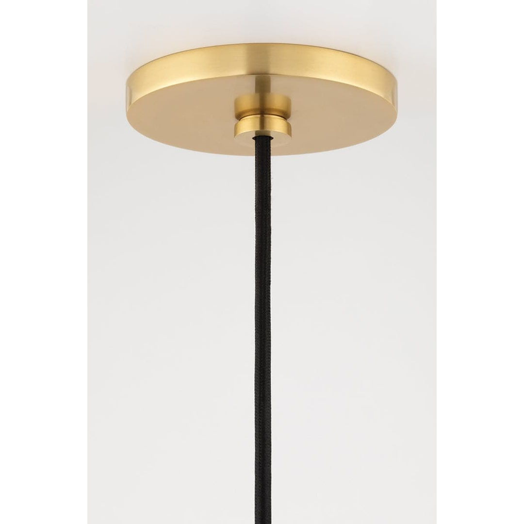 Cassidy 1 Light Large Pendant-Mitzi-HVL-H421701L-AGB/WH-PendantsAged Brass / Soft White-5-France and Son