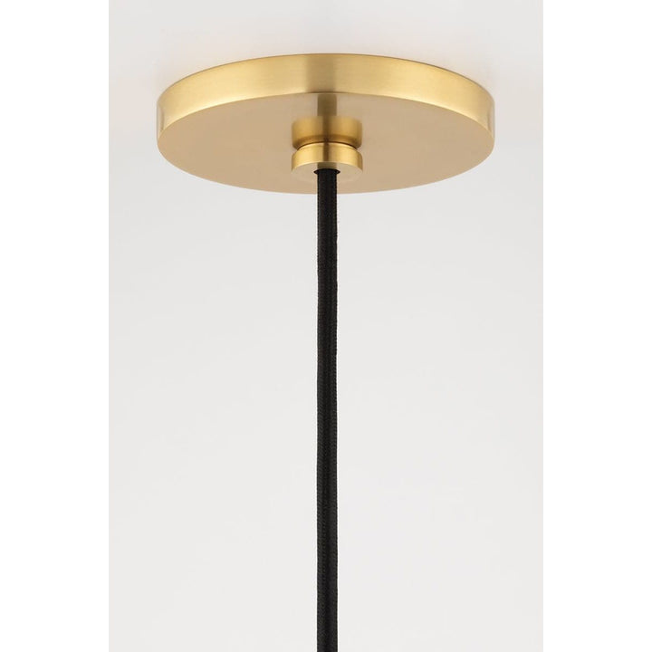 Cassidy 1 Light Large Pendant-Mitzi-HVL-H421701L-AGB/WH-PendantsAged Brass / Soft White-5-France and Son