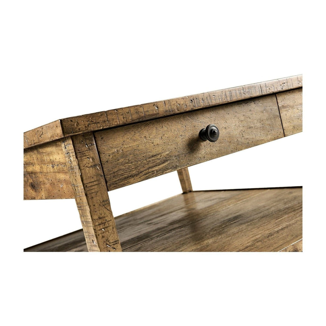 Square Coffee Table-Jonathan Charles-JCHARLES-491041-CFW-Coffee TablesCountry Walnut-9-France and Son