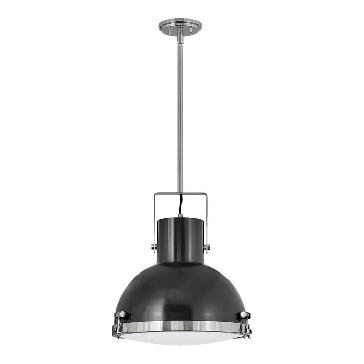 Pendant Nautique Large-Hinkley Lighting-HINKLEY-49065PN-PendantsPolished Nickel/Gloss Black-3-France and Son