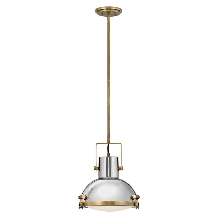 Pendant Nautique-Hinkley Lighting-HINKLEY-49067HB-PendantsMedium-Polished Nickel/Heritage Brass-4-France and Son