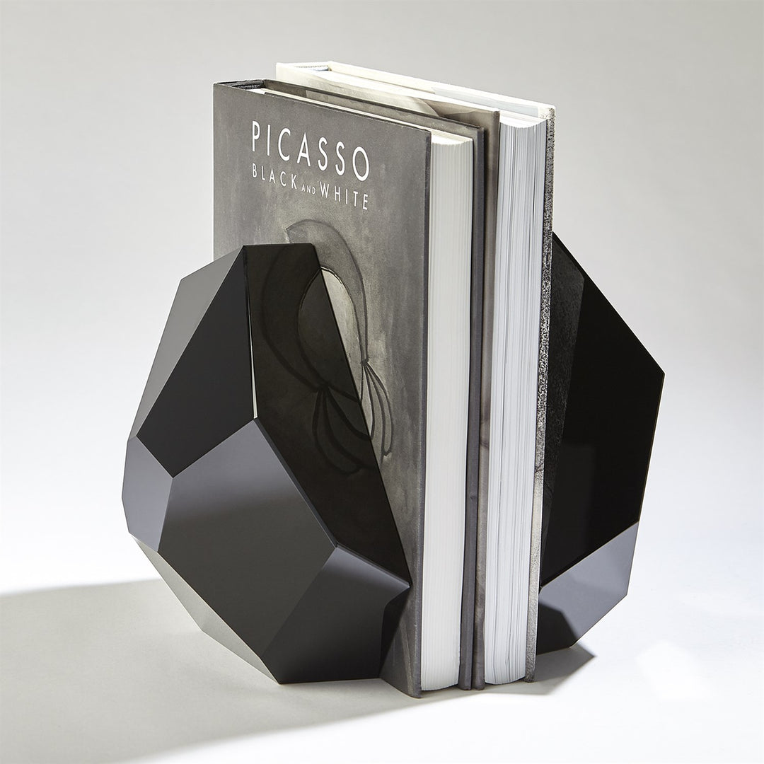 S/2 Crystal Bookends-Global Views-GVSA-8.82942-BookendsClear-4-France and Son