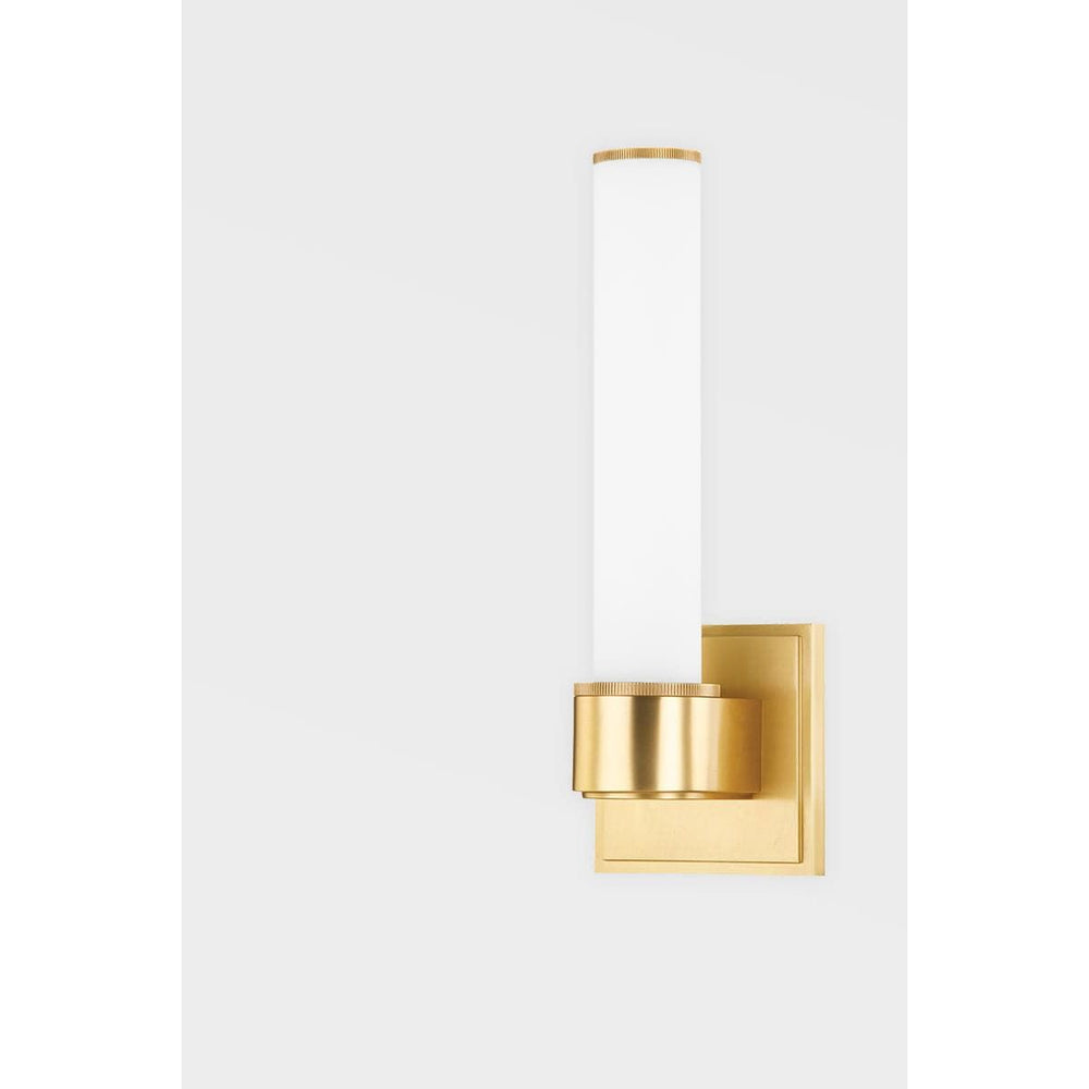 Mill Valley 1 Light Wall Sconce-Hudson Valley-HVL-1261-AGB-Outdoor Wall Sconces-2-France and Son