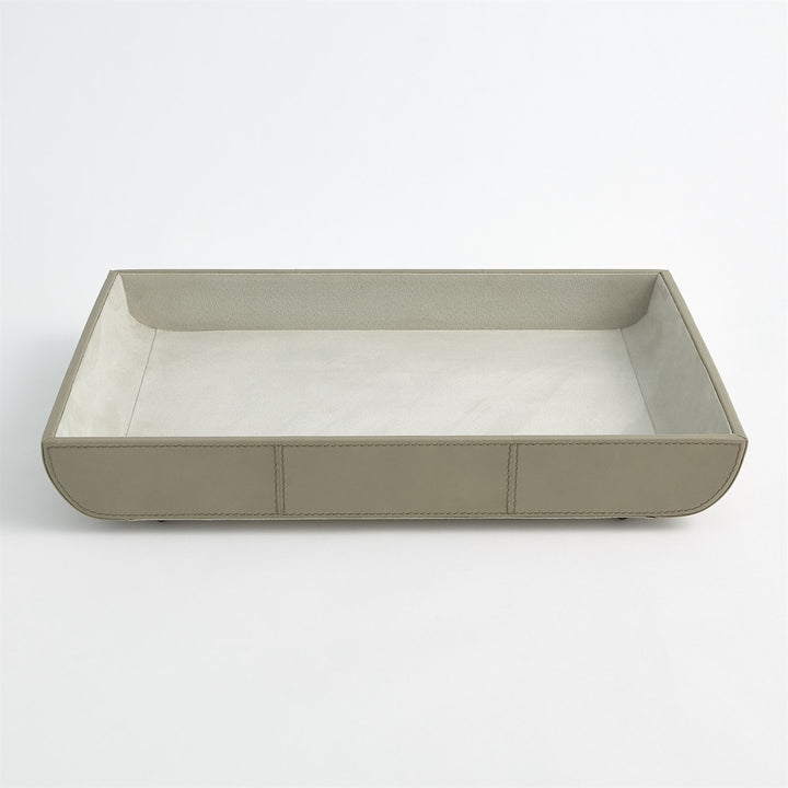 Curved Corner Tray-Global Views-GVSA-9.93538-Grey-2-France and Son