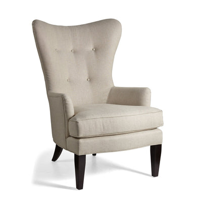 Whitley Wingback Chair-Alden Parkes-ALDEN-CH-WHTLY-Dining Chairs-1-France and Son