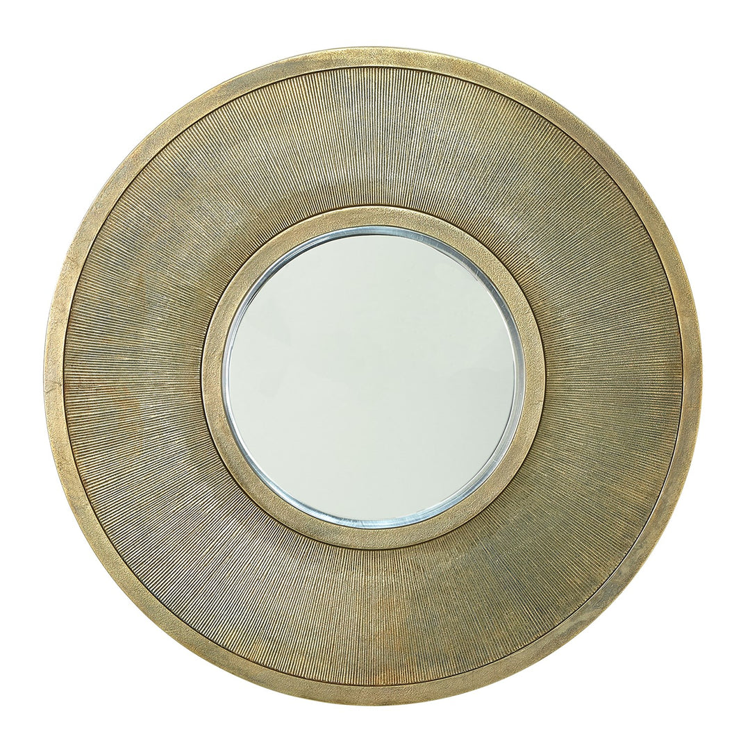 Sunray Mirror-Global Views-GVSA-7.91349-MirrorsAntique Brass-1-France and Son