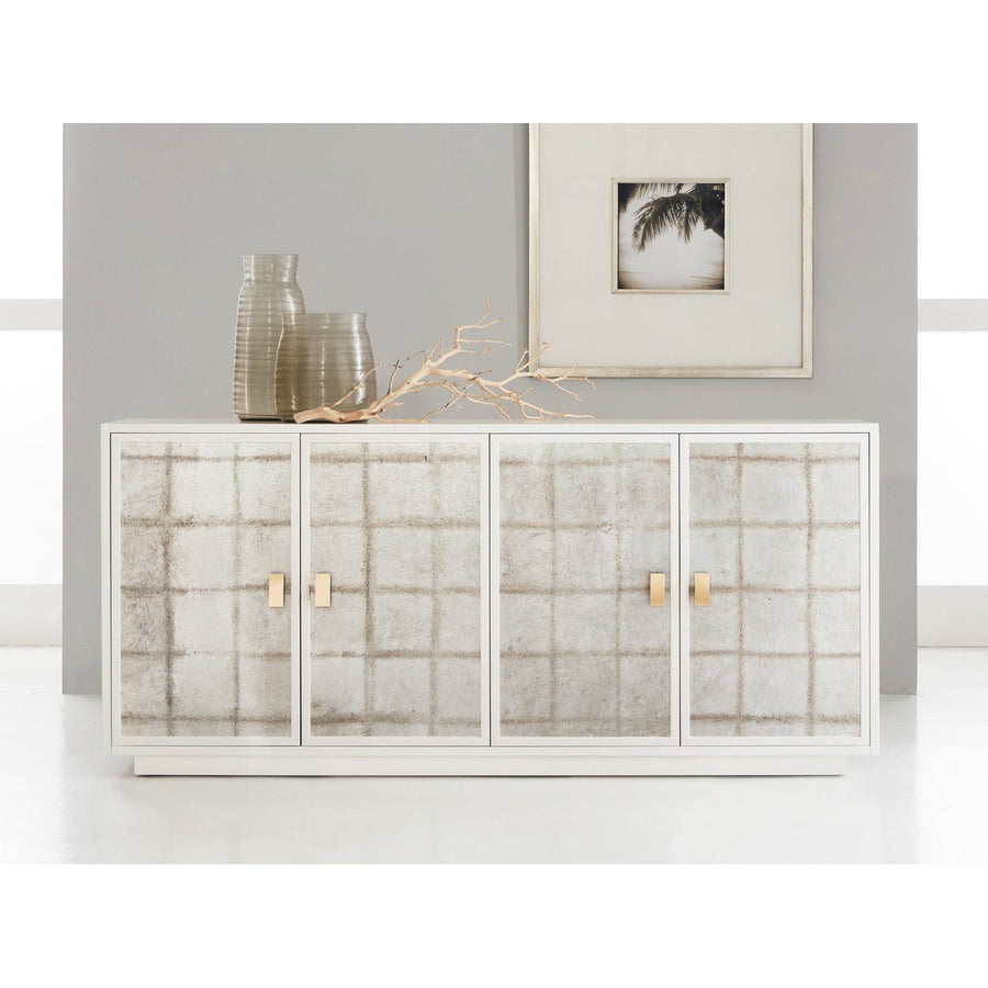 Costa Four Door Credenza - White-Somerset Bay Home-SBH-SBT522-Sideboards & Credenzas-1-France and Son