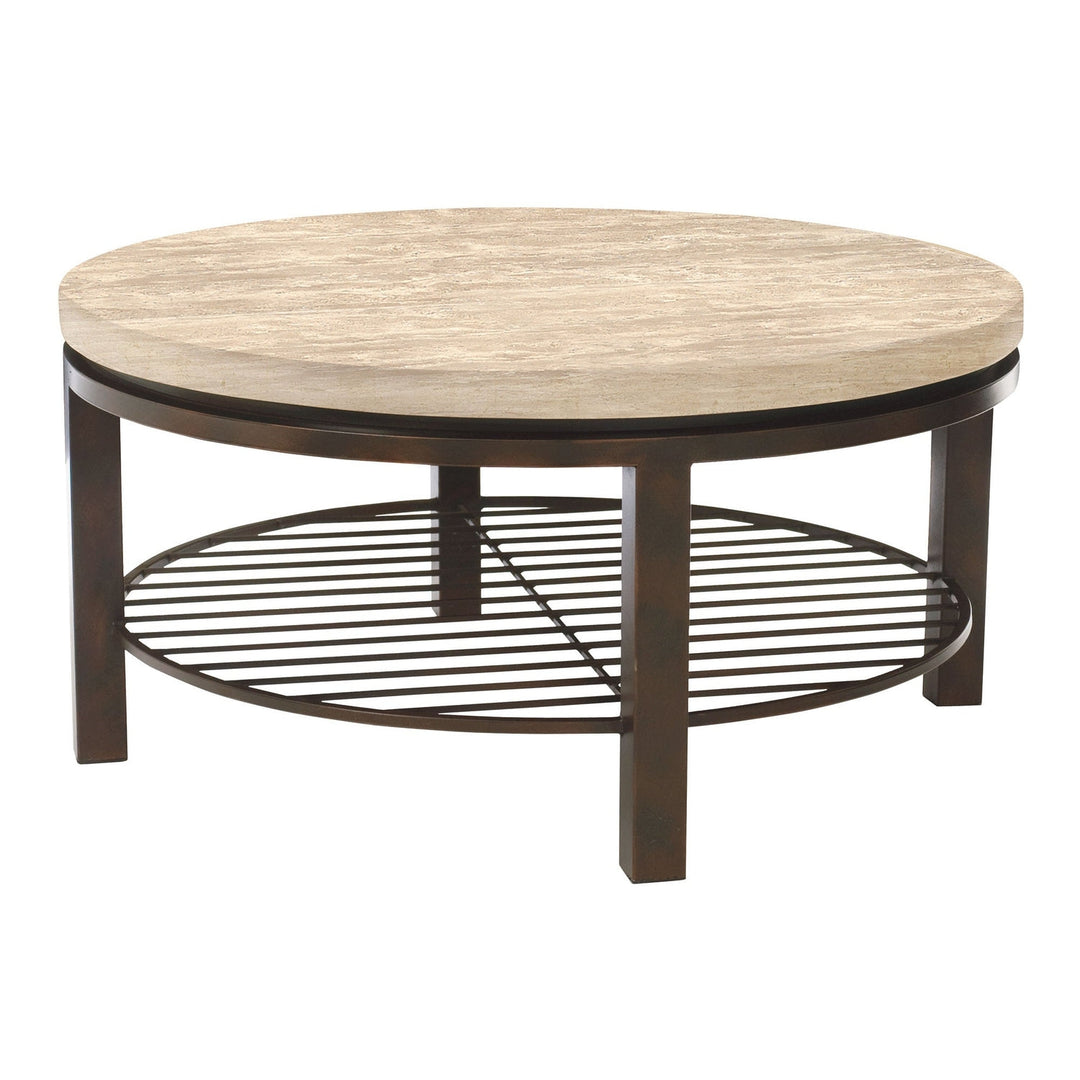 Tempo Round Cocktail Table-Bernhardt-BHDT-498015-Coffee Tables-1-France and Son