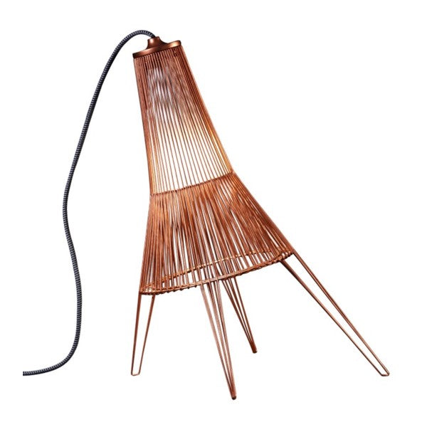 A Cote Table Lamp - Copper-Oggetti-OGGETTI-49-ACO/T/L/COP-Table LampsLarge-Copper-1-France and Son
