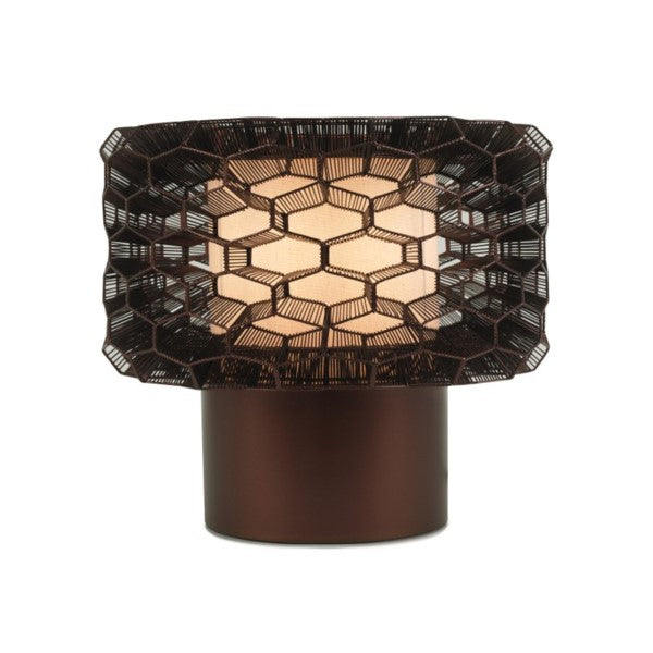 Honeycomb Table Lamp-Oggetti-OGGETTI-49-HON/S/FLO-Table LampsSmall-Florentine-1-France and Son