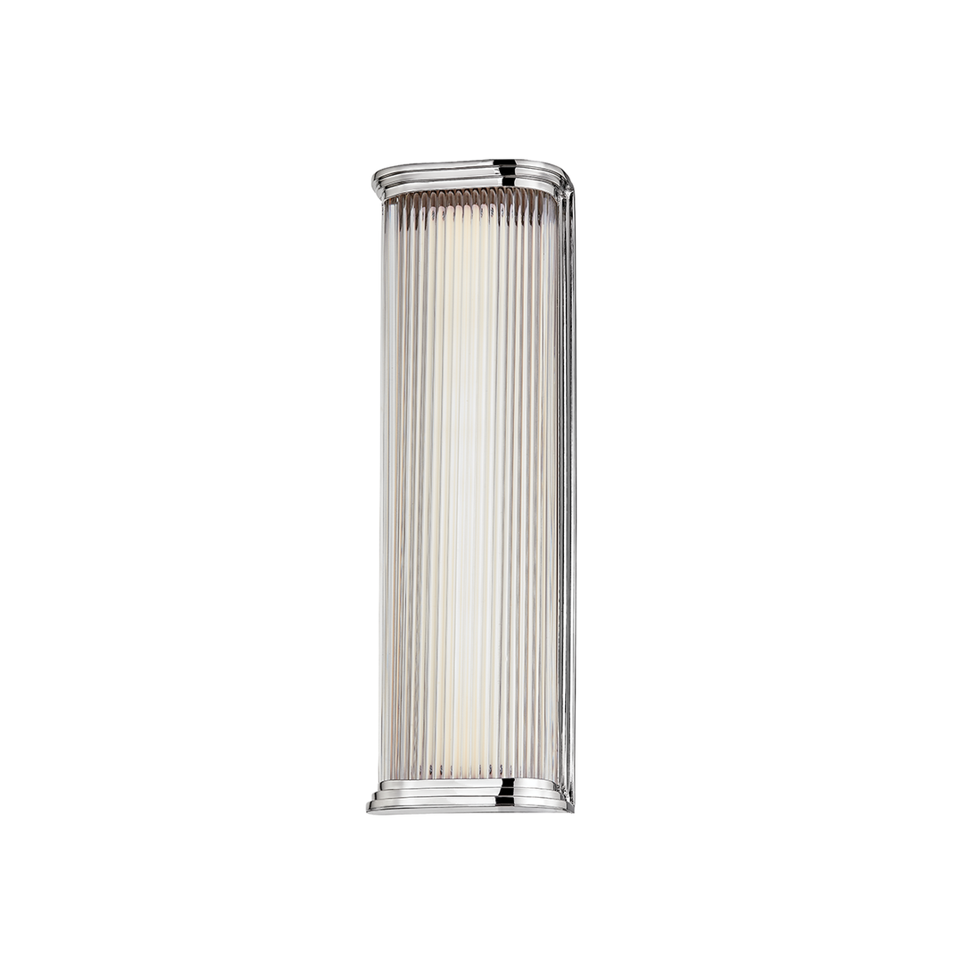 Newburgh 1 Light Wall Sconce-Hudson Valley-HVL-2217-PN-Wall LightingSmall-Polished Nickel-4-France and Son