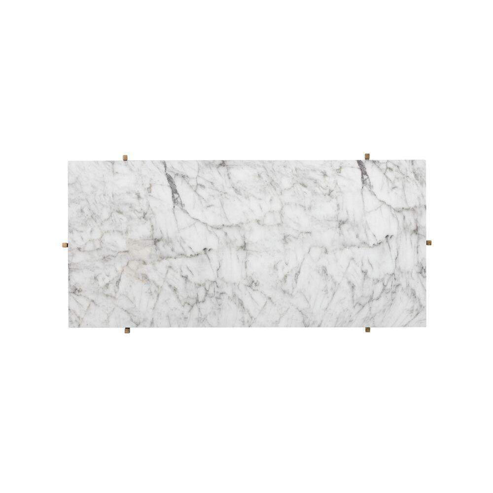 Solana Coffee Table - Rectangular - Marble Look-Sunpan-SUNPAN-102936-Coffee Tables-2-France and Son