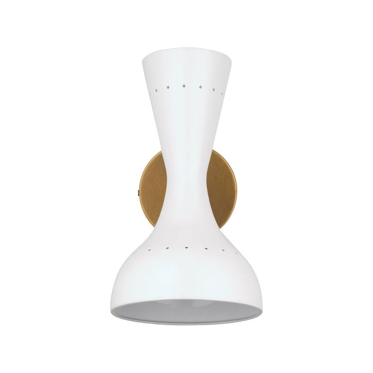Pisa Wall Sconce-Jamie Young-JAMIEYO-4PISA-SCWH-Wall LightingWhite-2-France and Son