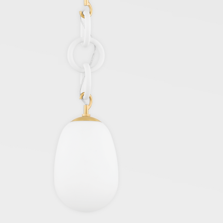 Marina 1 Light Pendant-Mitzi-HVL-H690701-AGB/TWH-Pendants-2-France and Son