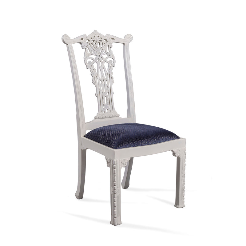 Ribbon Back Chair-Alden Parkes-ALDEN-DC-RIBB/S-GLW-Dining ChairsSide Chair-Glacial White-4-France and Son