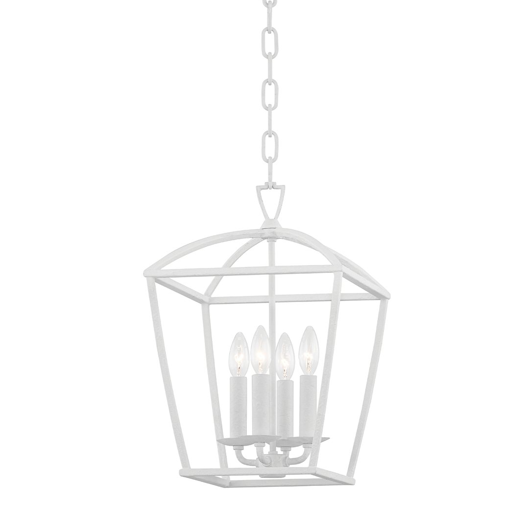 Bryant 4 Light Small Pendant-Hudson Valley-HVL-8311-WP-PendantsWhite Plaster-3-France and Son