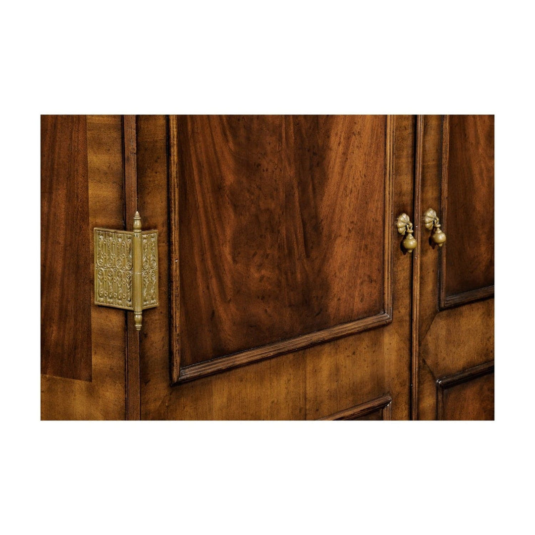 Gentleman's Mahogany Wardrobe-Jonathan Charles-JCHARLES-493733-MAH-Bookcases & Cabinets-4-France and Son