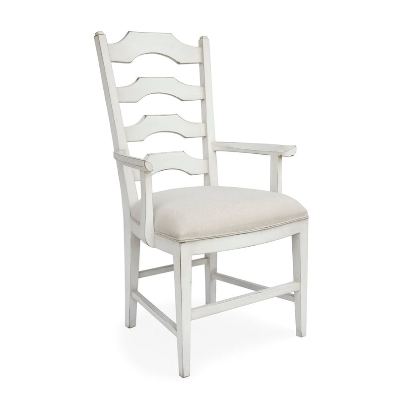 Kimberly Dining Arm Chair-Alden Parkes-ALDEN-DC-KMBRL/A-AW-Dining ChairsAlden White-1-France and Son