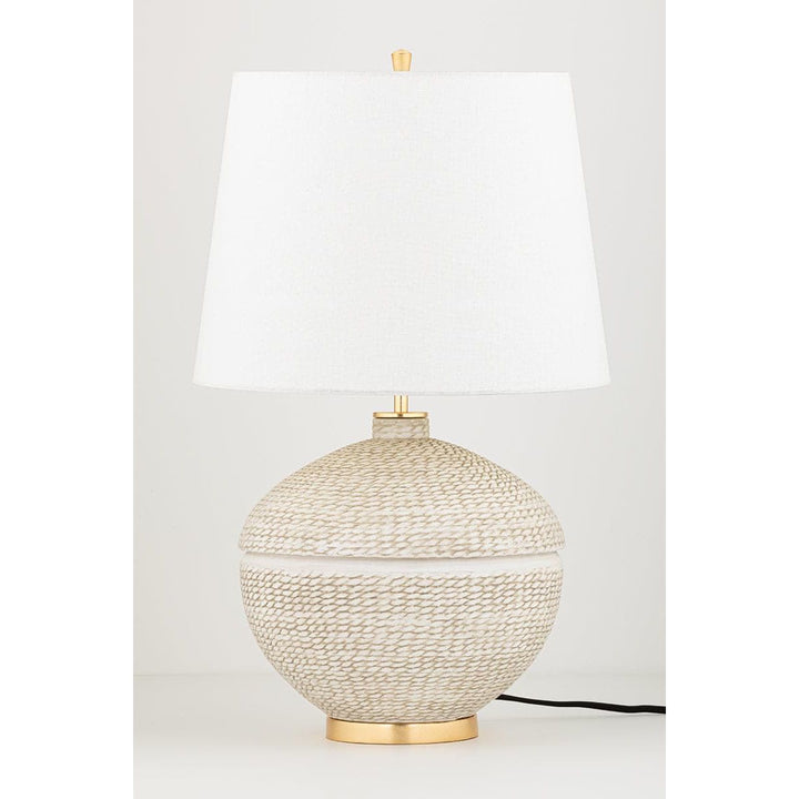 Katonah 1 Light Table Lamp-Hudson Valley-HVL-L1516-GL-Table Lamps-2-France and Son