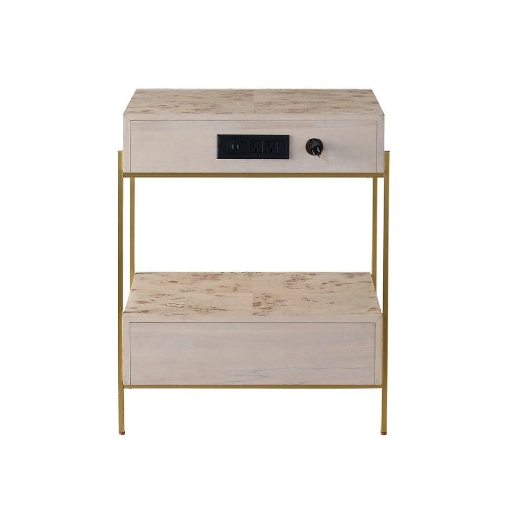 Tranquility Bedside Table-Universal Furniture-UNIV-U195A351-Nightstands-3-France and Son
