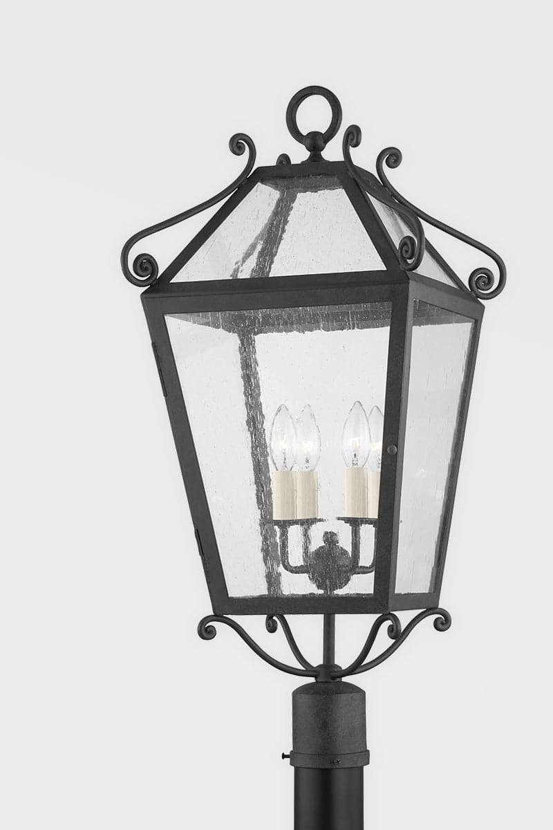 Santa Barbara County 4 Light Post Lantern-Troy Lighting-TROY-P4129-FRN-Outdoor Post Lanterns-2-France and Son