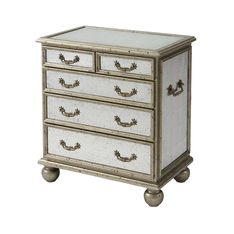 Small Starlight Nightstand-Theodore Alexander-THEO-6050-001-Nightstands-1-France and Son