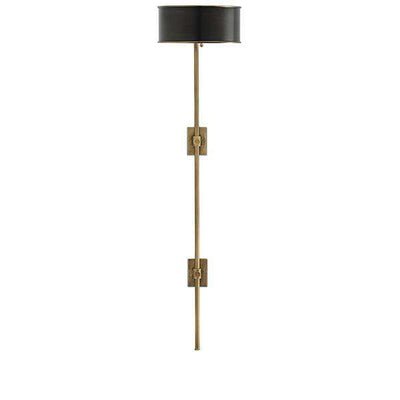Overture Brass Wall Sconce-Currey-CURY-5000-0059-Wall LightingAntique Brass/Black-2-France and Son