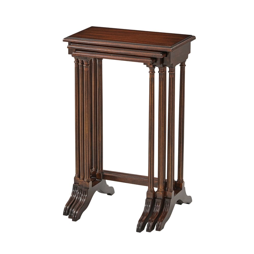 Marriage of Convenience Nests of Table-Theodore Alexander-THEO-5000-014-Side Tables-2-France and Son