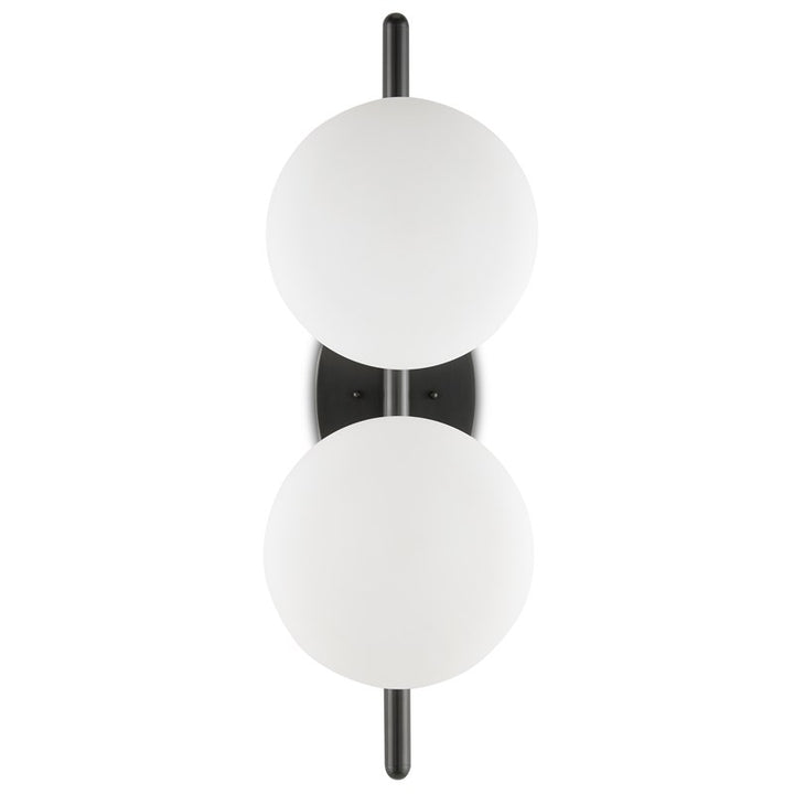 Solfeggio Double Wall Sconce-Currey-CURY-5000-0208-Outdoor Wall Sconces-2-France and Son