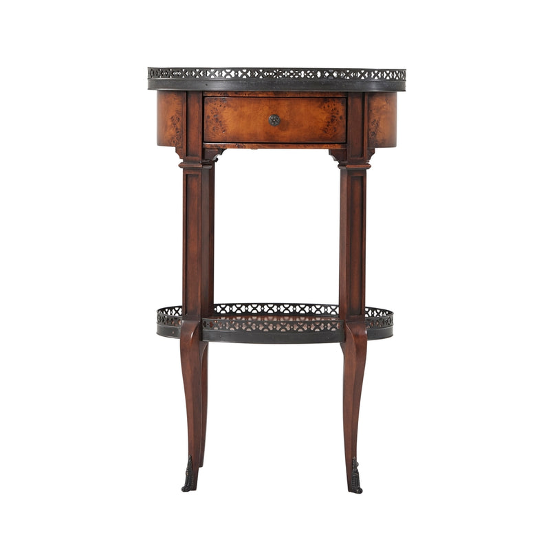 Delicate and Pierced Accent Table-Theodore Alexander-THEO-5000-113-Side Tables-2-France and Son