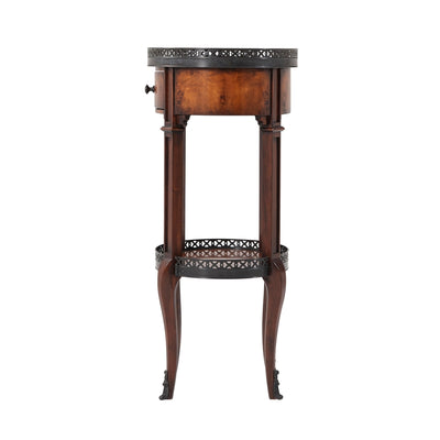 Delicate and Pierced Accent Table-Theodore Alexander-THEO-5000-113-Side Tables-3-France and Son