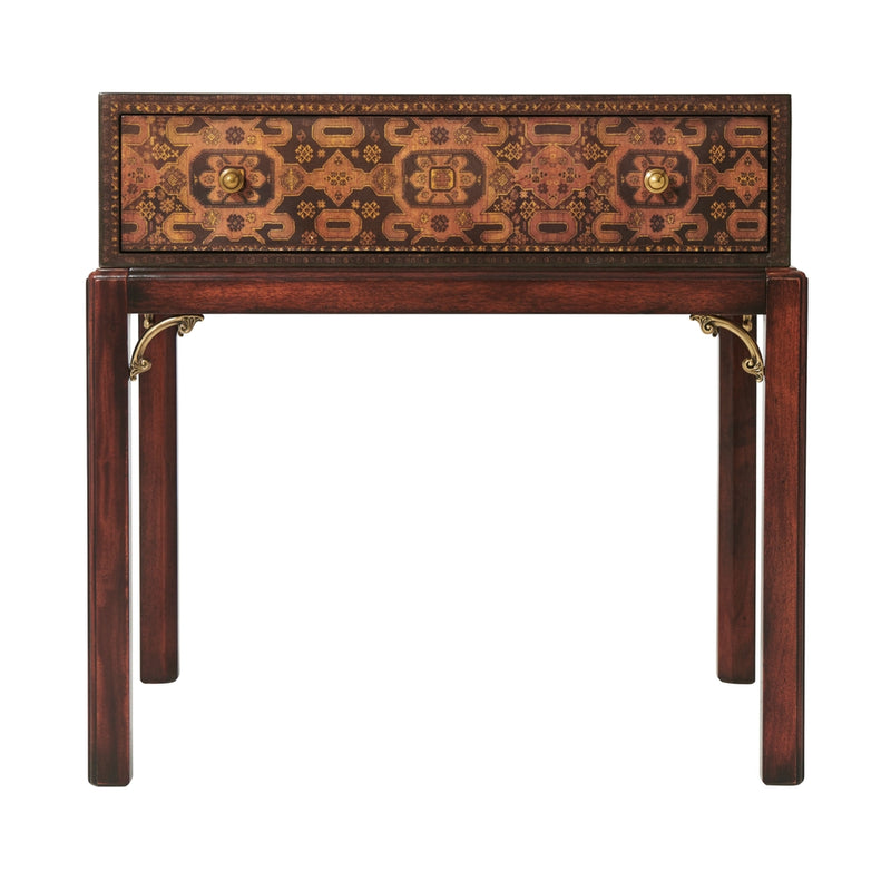 Hammadan Side Table-Theodore Alexander-THEO-5002-106-Side Tables-2-France and Son