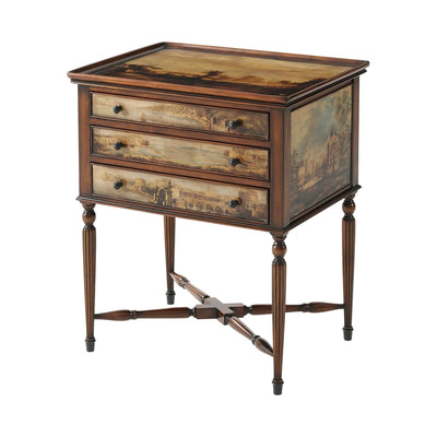 Arcadia Side Table-Theodore Alexander-THEO-5002-140-Nightstands-1-France and Son