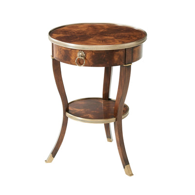 Around in Circles Side Table-Theodore Alexander-THEO-5005-355-Side Tables-1-France and Son