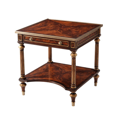 Director's Side Table-Theodore Alexander-THEO-5005-389-Side Tables-1-France and Son