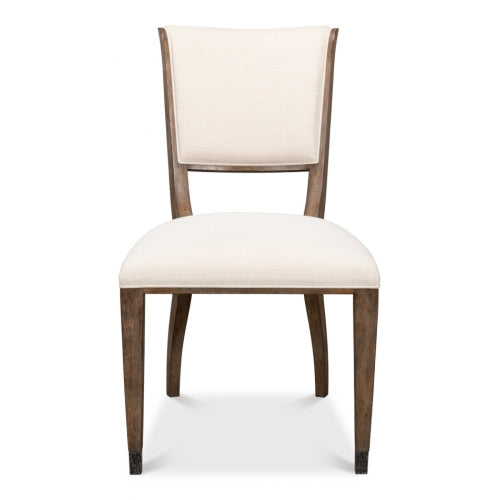 Elegant Dining Side Chair-SARREID-SARREID-60-156-4-Dining ChairsLight Mink-11-France and Son
