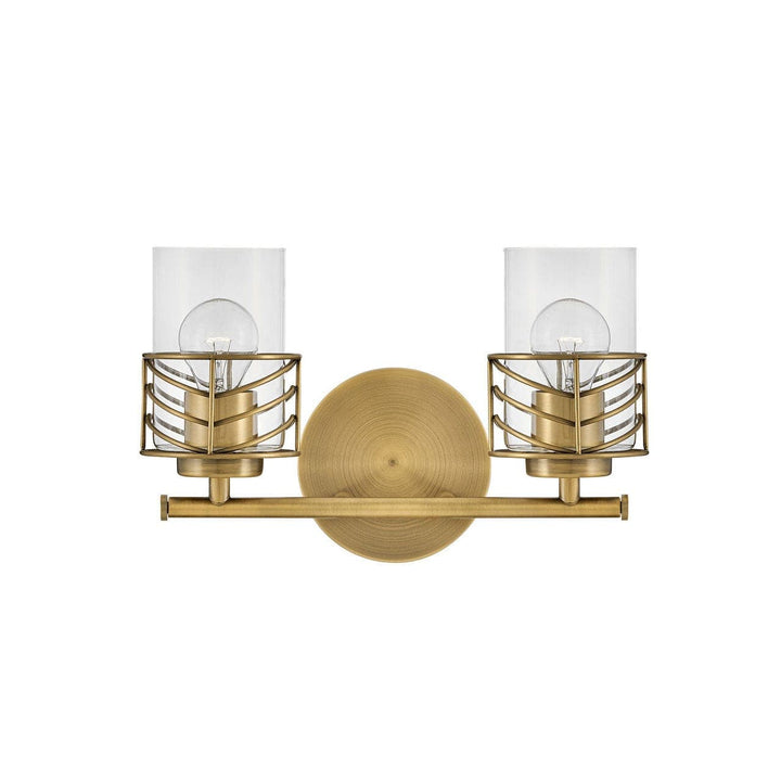 Della Two Light Vanity-Hinkley Lighting-HINKLEY-50262LCB-Bathroom Vanity-1-France and Son