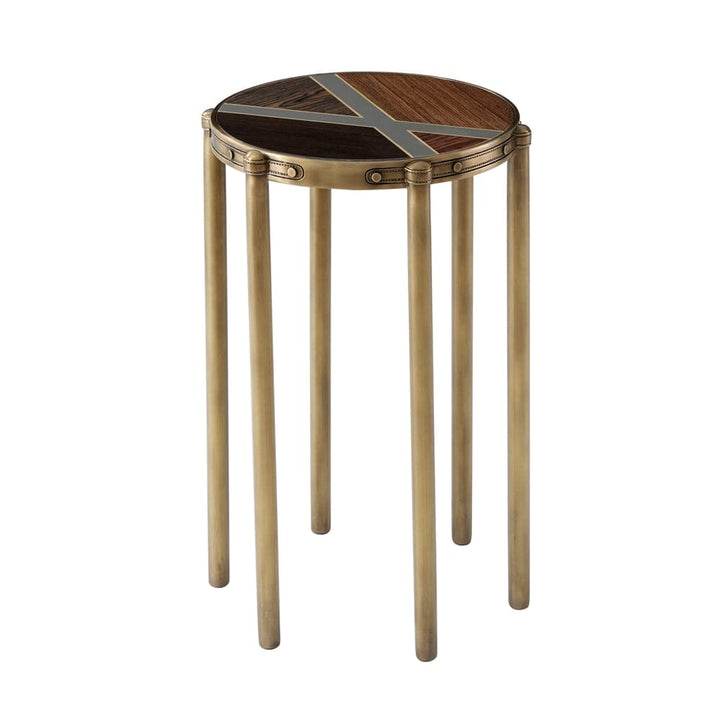 Iconic Accent Table-Theodore Alexander-THEO-5029-089-Side TablesVeneer-6-France and Son