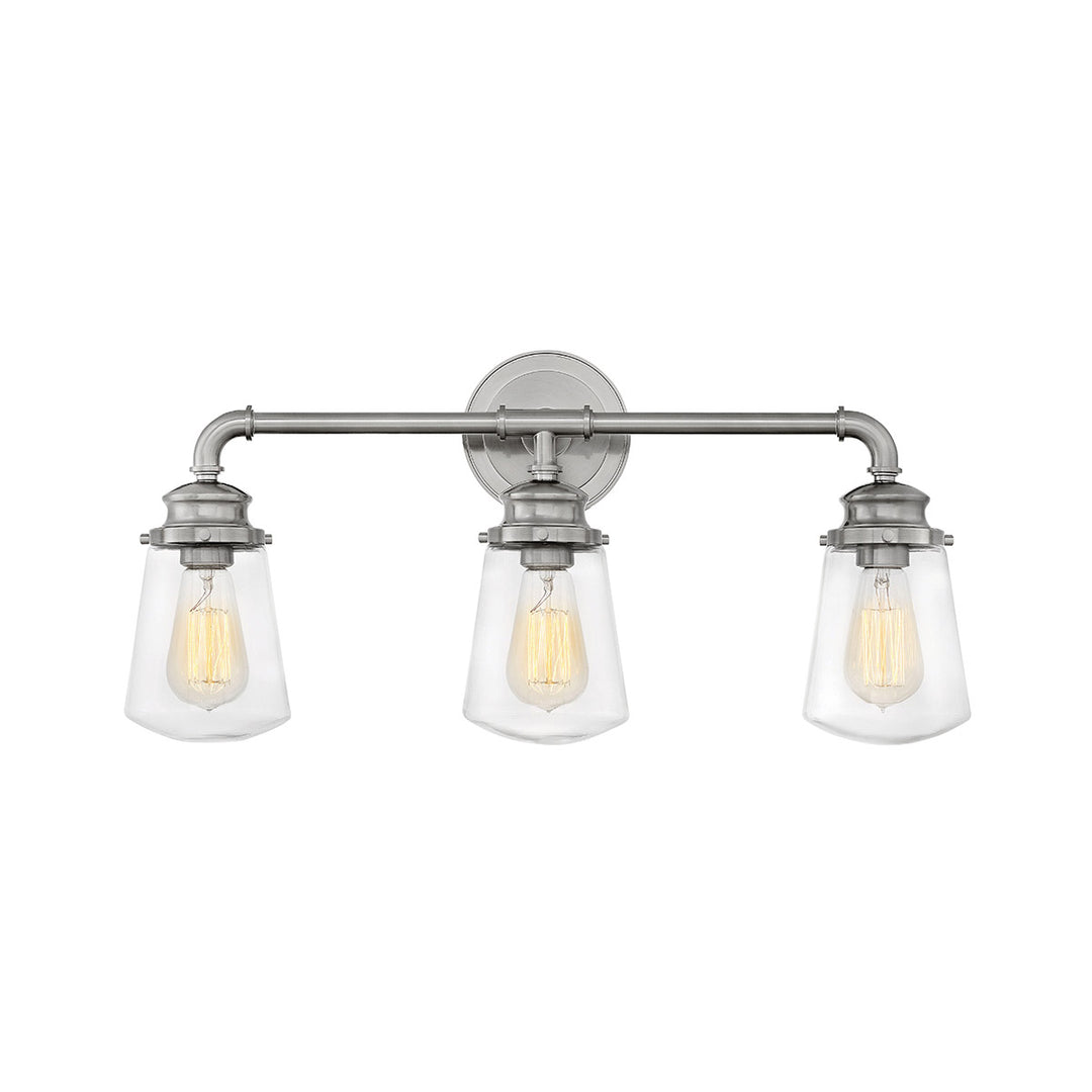 Fritz Bath Wall Light-Hinkley Lighting-HINKLEY-5033BN-Bathroom Lighting3 Tier-Brushed Nickel-10-France and Son